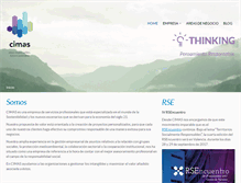 Tablet Screenshot of cimas.es